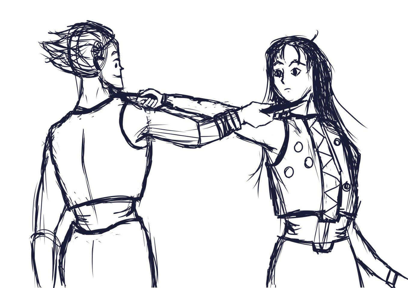 two character sketch